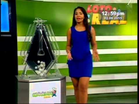 Sorteo Real 1:00 Pm 02 de Junio del 2015 juegos panamericanos 2019 en vivo