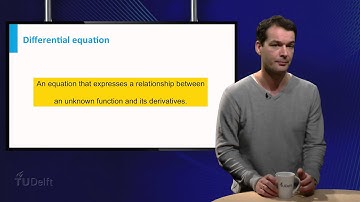 Differential equation - Differentiation - Mathematics - Pre-university Calculus - TU Delft