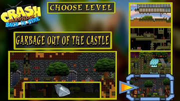 Crash Back In Time | Crash Bandicoot 1 | Garbage Out Of The Castle | #20