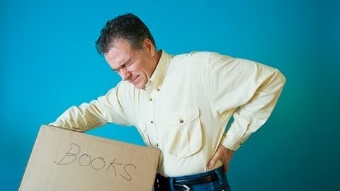 Back injury at work - Good practices for lifting at work