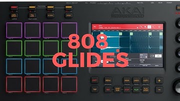Akai Pro MPC 2.1-How to do 808 slides