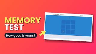 How to test your memory (Human Benchmark)