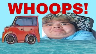 I FLOOD MY GARAGE WHILE CLEANING MY CAR (1000% clickbait)
