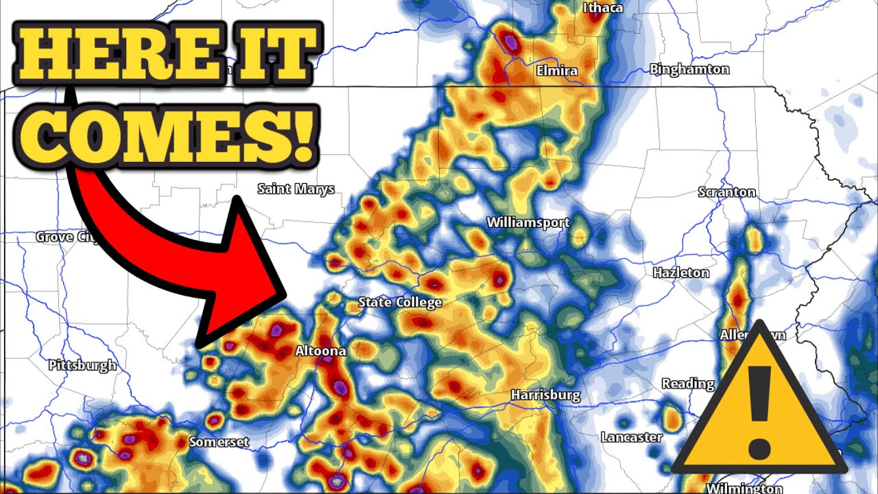 SEVERE WEATHER TODAY - Damaging Winds, Large Hail, Isolated Tornadoes ...