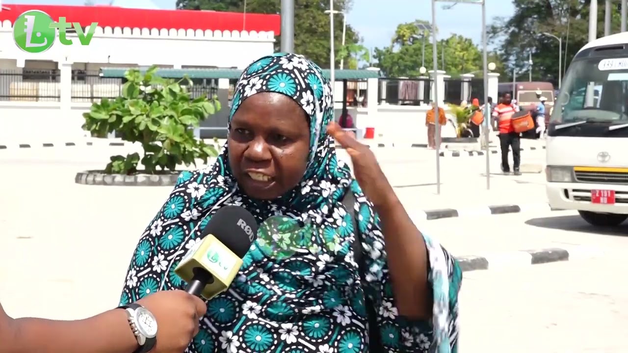 ABIRIA WALALAMIKA KUZUIWA KWA KITUO CHA DALADALA TOBO LA PILI#zanzibar #live