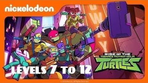 Rise of the Teenage Mutant Ninja Turtles - Ninja Run Levels 7 to 12