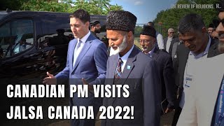 Canadian Prime Minister Visits Jalsa Salana Canada 2022