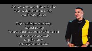 Aprovecha - Daddy Yankee/Nova & Jory // Letra
