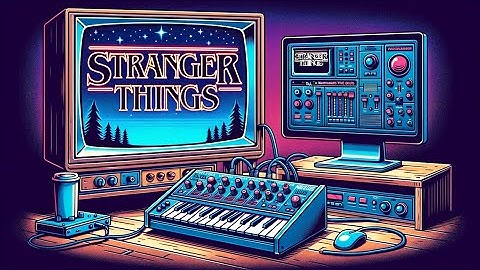 Stranger Things theme with just one free synth plugin (TAL Noisemaker)