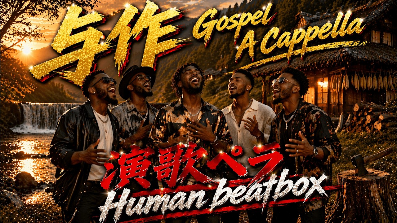 北島三郎 「与作」 Gospel A Cappella Beatbox Cover