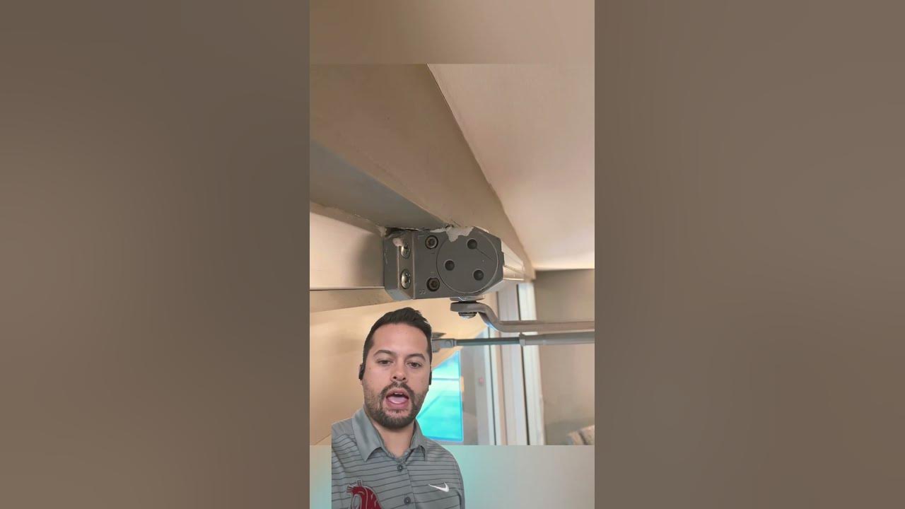 R7483 615R Door Closer Leaking Oil shorts doors YouTube