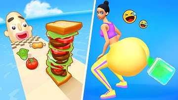 Fart Jar Auction | Sandwich Runner - All Level Gameplay Android,iOS - NEW APK UPDATE