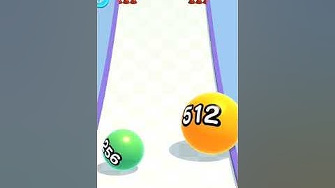 Ball run 2048 mine shorts Mobiles Gameplay Level 334 #Shorts #funny #gameplay #viral #satisfyin