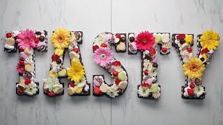 "Cookie Letter Cake" As Made By @FauxSweets • Tasty