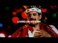 Freddie Mercury//Living On My Own (traducida al español)