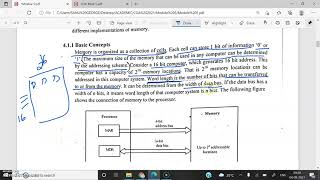 Module 5 COA - Memory Basics