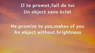 Indila S.O.S lyrics (French+English)