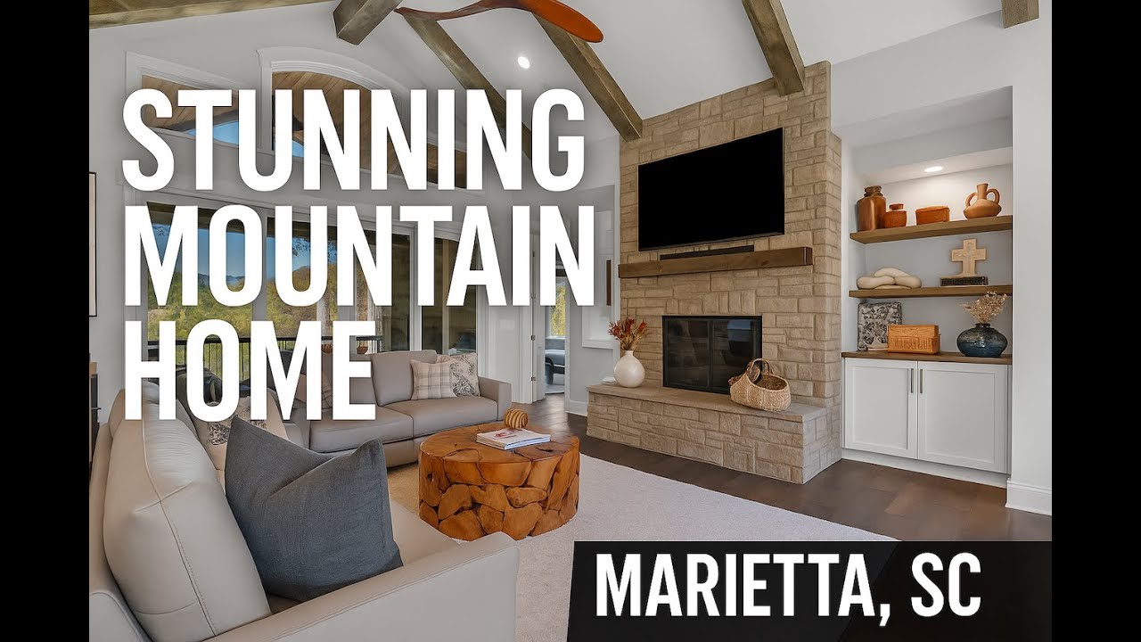 Inside a Stunning Luxury Home in Marietta, SC | 6 Cedar Waxwing Way (Cliffs Community)