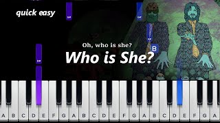 I MONSTER - Who Is She ~  QUICK EASY PIANO TUTORIAL