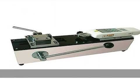 110V 500N Portable Digital Push Pull Force Gauge Tester with Horizontal Test Bench for Testing The