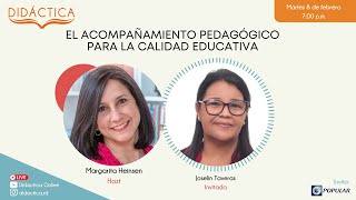 El acompañamiento pedagógico para la calidad educativa - Joselin Taveras