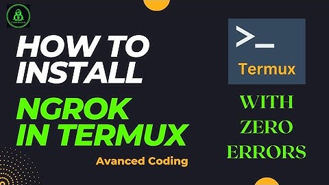 How to Install Ngrok  Termux || step by step Guide without  Error || #cyberbaloch