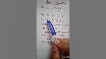 To Find the Solution Set of the respective inequation.   #Linear Inequation#class 10