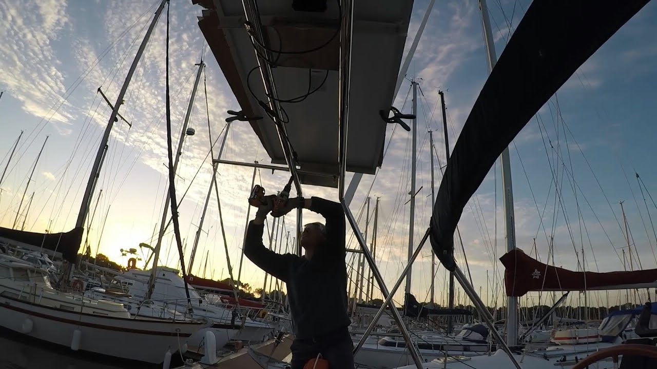 Ep 3/3 Finition Portique et installation panneaux solaires