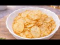 😍5 Minutes Instant Aloo Chips Recipe | No Boil No Dry | Crispy Potato Chips at Home | Easy & Cheap