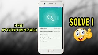 How to unlock Oppo App Encryption password II Any Oppo Device screenshot 3