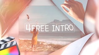 Free Intro 4 Templates Pack Final Cut Pro X | TIP161. 파이널컷 무료 인트로 4종 템플릿공유