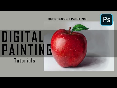 How to Paint Apple using Photoshop