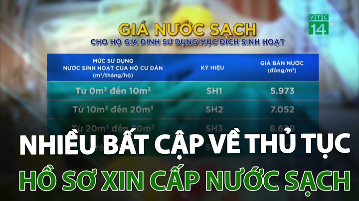 Tra cứu hóa đơn nước sạch số 3 hà nội năm 2024