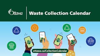 How to use the digital waste collection calendar