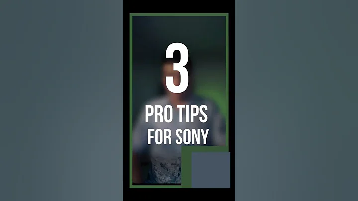 3 Sony camera settings you must change ! #SonyCamera #PhotographyTips #CameraSettings