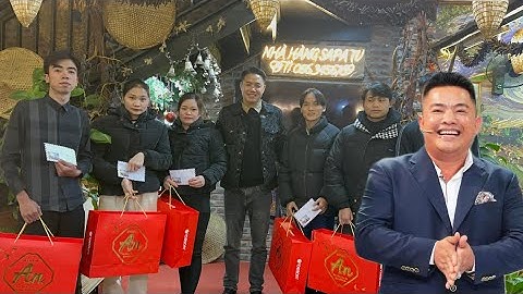 TIỆC TẤT NIÊN NHÀ HÀNG SAPA TV 2024 HẸN CÁC BÁC MỒNG 2 TẾT NHÀ HÀNG KHAI XUÂN