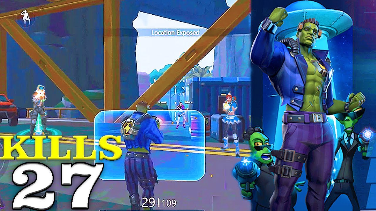 New World Record !!! | Omega Legends gameplay 27 Kills Solo vs Squads | Man-Made Monster's Skin