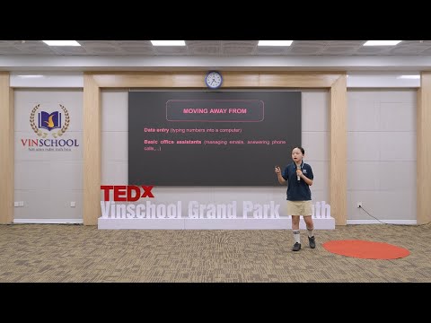 Cover: AI Won’t Replace You—It Unlocks Your Potential | Lola Mai Gia Linh | TEDxVinschool Grand Park Youth