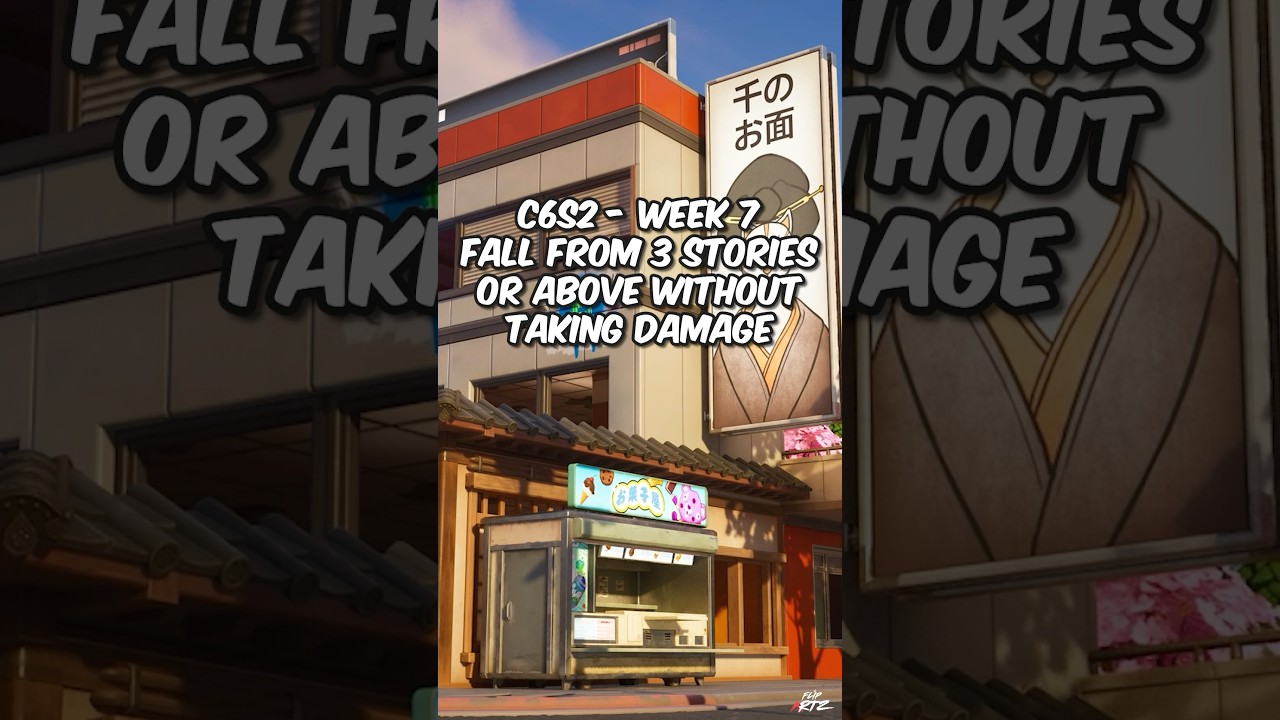 Fall from 3 stories or above without taking damage (C6S2) 