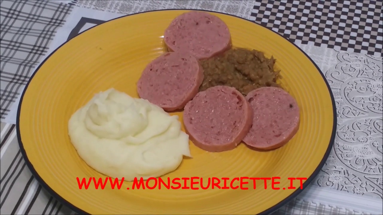 Ricetta Cotechino e Lenticchie con Monsieur Cuisine Connect e Plus