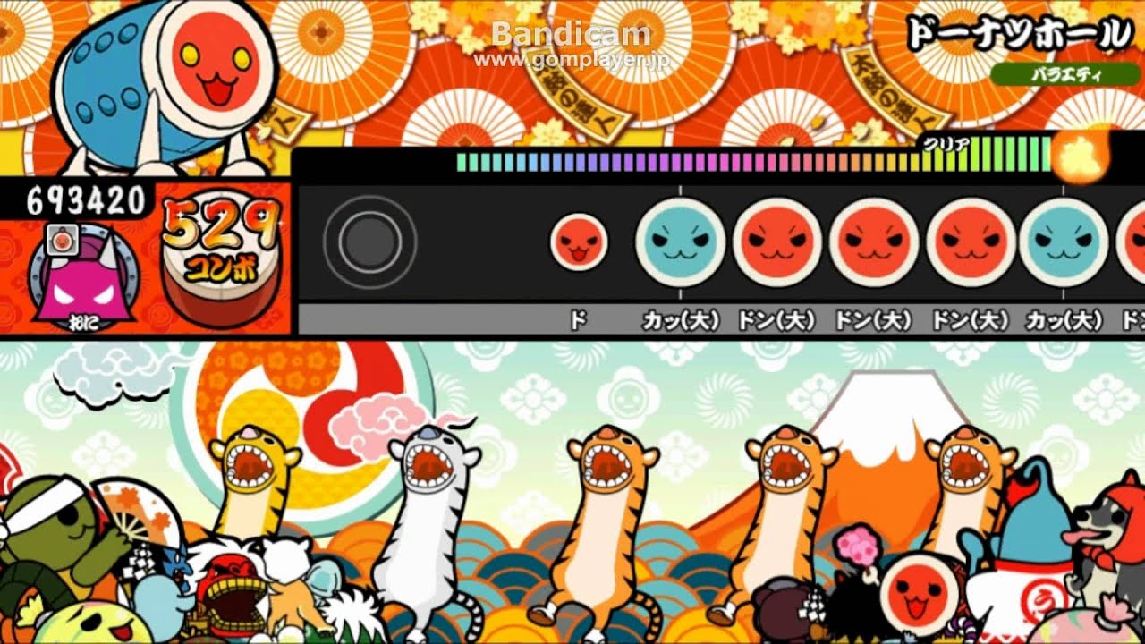 【太鼓の達人Vバージョン】ドーナツホール　おに【オート】