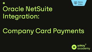 NetSuite: Company Card Payments (short)