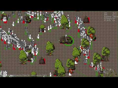 C++ 2D Game Engine | Physics Engine Ver 0.2 Space Partitioning By Complexity Cell