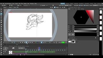 2D Animation progress (Opentoonz)