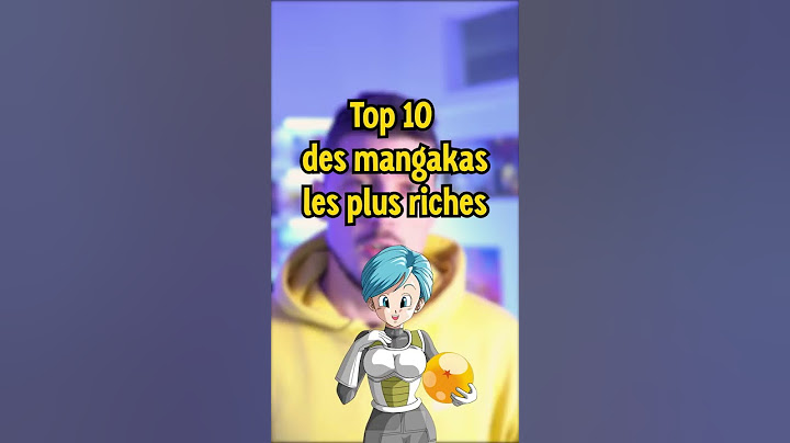 TOP 10 des mangakas les plus riches ! 💸