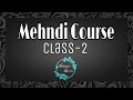 Mehndi class2  how to learn basics mehndi shapes and leaves  mehndi kaise sikhe  mehndi course