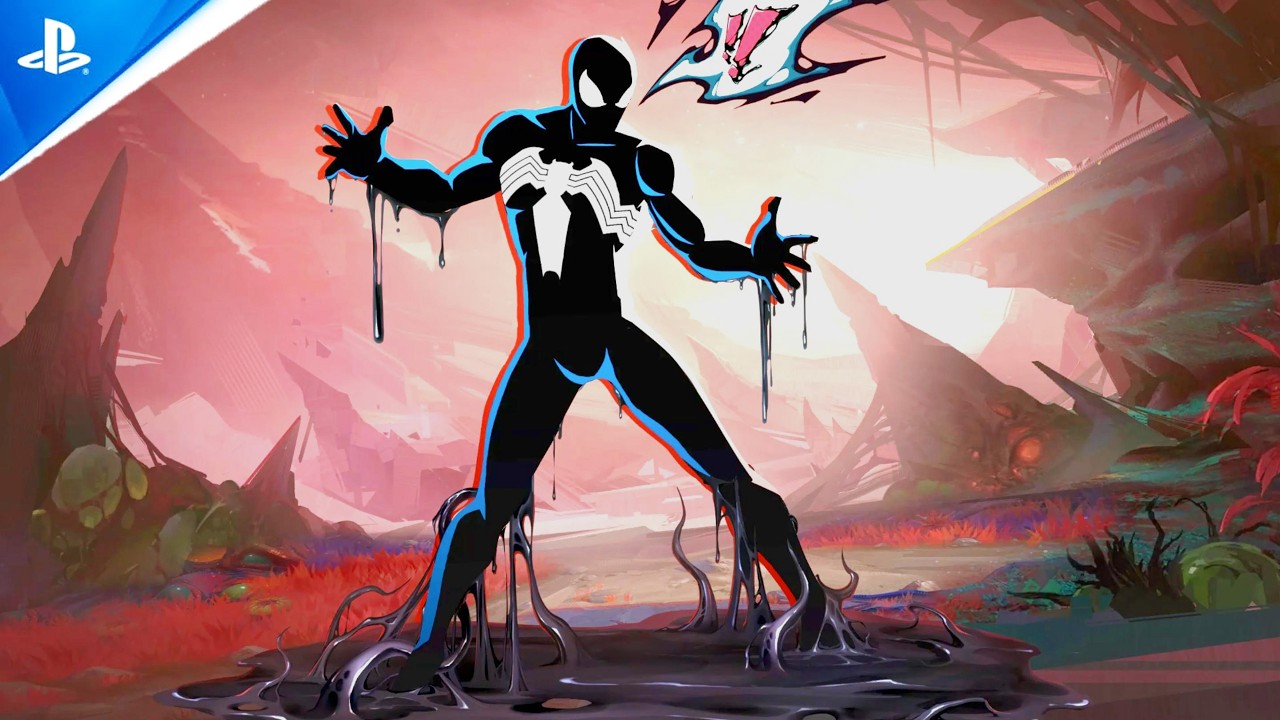 NEW Animated Series Black Suit Mod in Marvel's Rivals