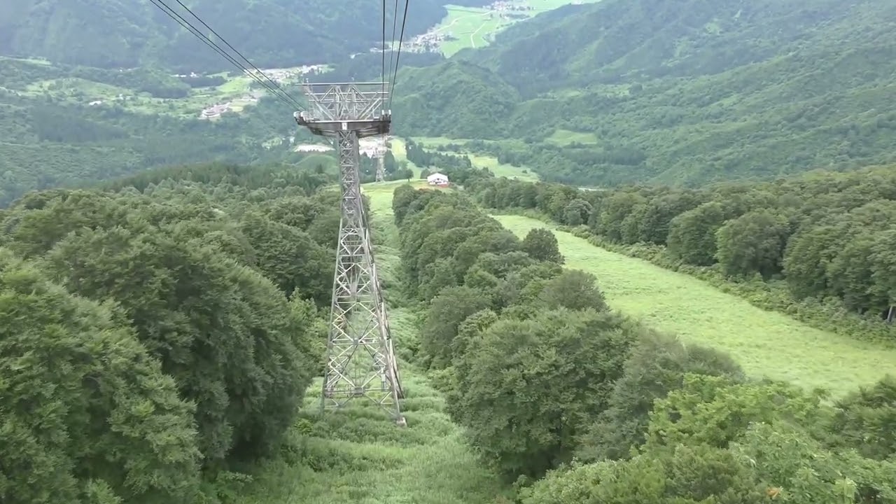 八海山ロープウェー(新潟県南魚沼市山口)2024年7月