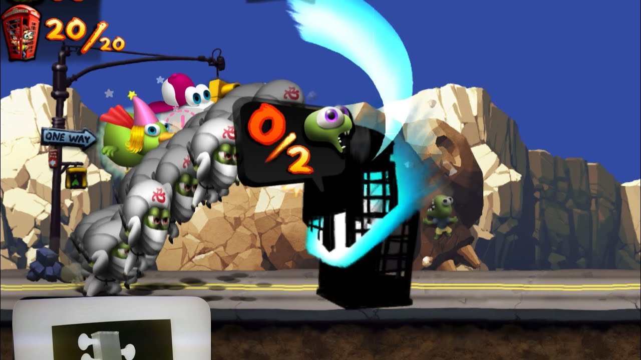 Zombie tsunami destruction + 20 cabine téléphonique et 1 poubelle au ninja 🥷 