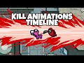 Among Us Kill Animations Timeline